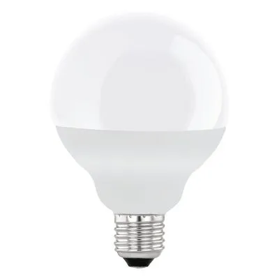 LED fényforrás E27 G95 11,8W 3000K opál@ EGLO-11487 helyett