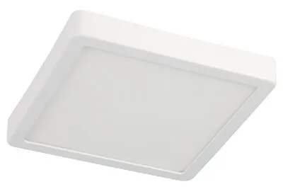 FUEVA 5 LED mennyezeti 210X210 4000K@ IP44 fehér, szögletes 17W 2100lm