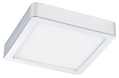 FUEVA 5 LED mennyezeti 160X160 4000K@ IP44 krómos, szögletes 11W 1350lm