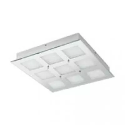 PALLANTE LED mennyezeti 33W tükör/kristály@