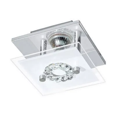 RONCATO LED-es fali GU10 1x3W króm@