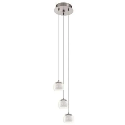 LED-es függeszték 3x3,3W mattnikkel