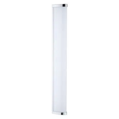 LED-es fali/mennyezeti 16W IP44 7,55x60 cm króm/fehér Gita 2