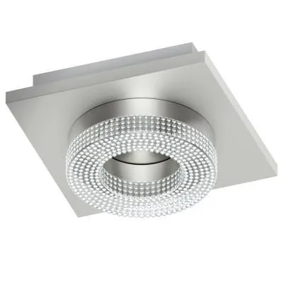 LED-es fali/mennyezeti 1x4W kerek króm FRADELO