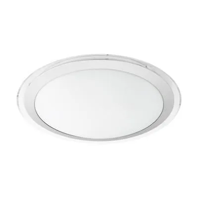 LED-es mennyezeti 24W 43,5cm@ fehér/ezüst COMPETA1