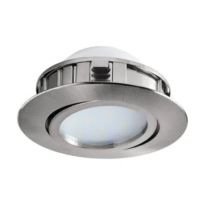 LED-es beépíthető 6W 8,4cm mattnikkel PINEDA