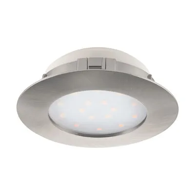 LED-es beépíthető 12W 10,2cm mattnikkel PINEDA