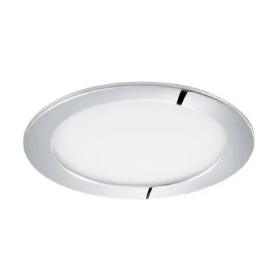 FUEVA 1LED-es beépíthető 10,9W@ 17cm krómos 3000K IP44