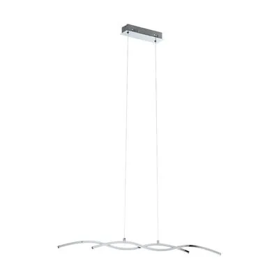 LED-es függeszték 2x9W 87,5cm@ króm/fehér LASANA2 TRAFÓ:ET2606