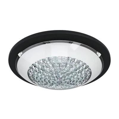 LED mennyezeti 11W 950lm 29cm fekete/fehér acol