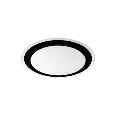 LED mennyezeti 18W 2000lm 33,5cm fekete/fehér COMPE LED 18W