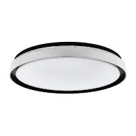 LED-CCT mennyezeti 4x10W 49cm fekete/fehér sel