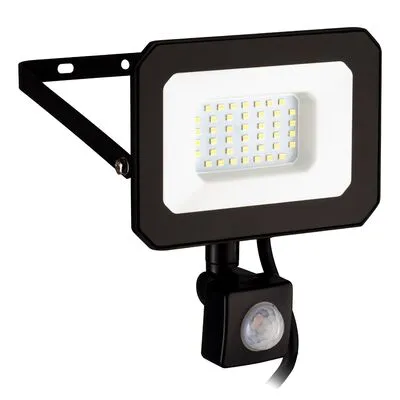 LED kültéri reflektor 30W IP44 4000K szenzoros risac@