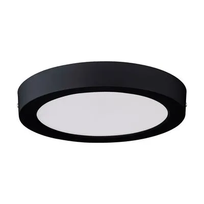 LED mennyezeti 18,5W 3000K22,5cm fekete i@