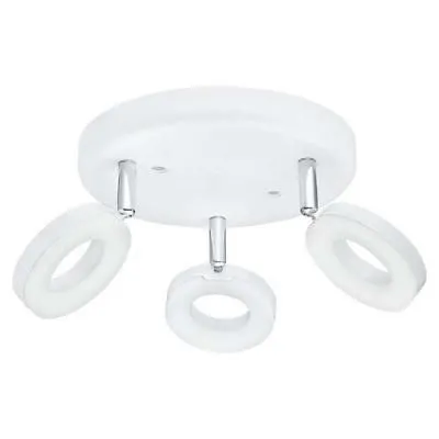 ODERZO LED mennyezeti 3x3,8W fehér/króm 1080lm 3000K