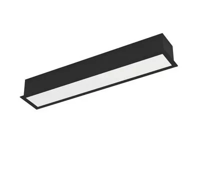 SALITTA kültéri LED beépített 9W 40cm falonkívüli/fekete 3000K 1080lm 9W LED