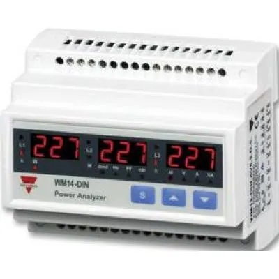 Carlo gavazzi wm14-din.av5.3.d.s teljesítmény analizátor