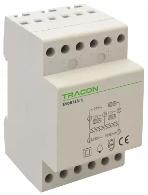 Csengő trafó 230V/12V-24V AC