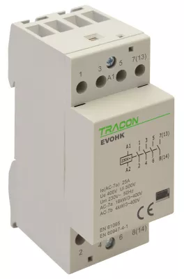 Kontaktor 25A 230V 4XNO 2 modul