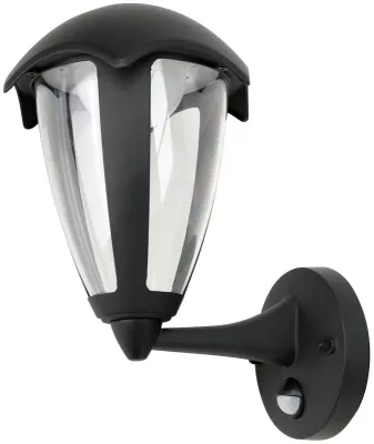 LED kültéri fali lámpa mozgás érzékelő 8W 3000K 550lm IP54 230V