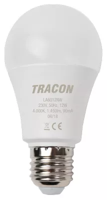 LED E27 gömb 12W 4000K 1450lm