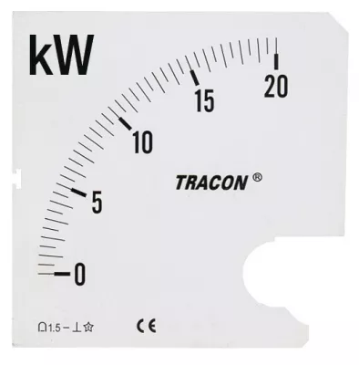 Skálalap teljesítményméréshez 0-400kW