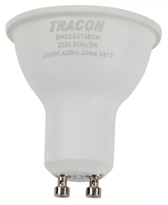 LED GU10 5W 6500K 470lm 120°