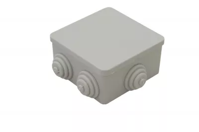 Kötődoboz 80x80x40mm falonkívüli IP55