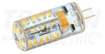 LED G4 2,2W 12V AC/DC 2700K 180lm 360°, szilikon házas