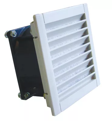 Szellőztető ventilátor 230V 19W szűrőbetéttel 50/60Hz 43/55m3/h