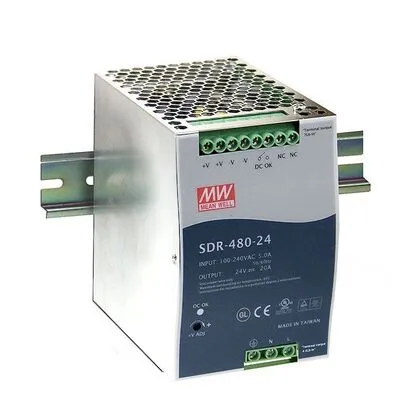 Tápegység sdr-480-24 480W 24V ts35