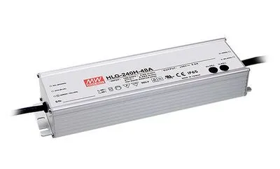 LED tápegység hlg-240h-12A 12V 240W mean well műanyag tokozott