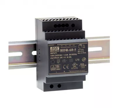 TÁPEGYSÉG HDR-60-12 54W 4,5A 12VDC MEAN WELL 85-264VAC-120-370VDC/12VDC