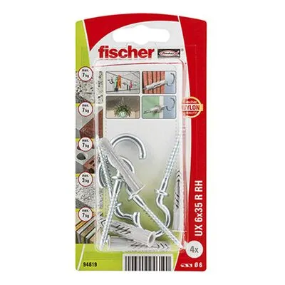 FISCHER FALHOROG+DÜBEL UX6x35 UX 6 x 35 R RH K NV