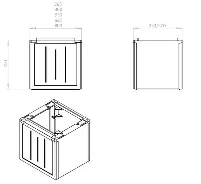 Lábazat L40/32 JF 40/32