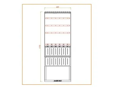 PVT-K-L 66 FE + 7xNH00 + 1xNH2