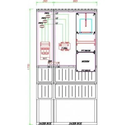 PVT-K-L EON 250S 150/5 ÁV NH1