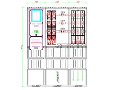 PVT-K-L ÁV 630A S3 egyedi áramkörös rajz szerint 500/5A 0,5S 2,5VA