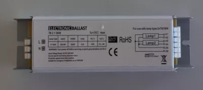 ELŐTÉT ELEKTR. 2x36W G13