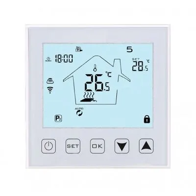 TERMOSZTÁT HY603WE +5.35°C 16A @ BEÉP. PADLÓÉRZÉKELŐ