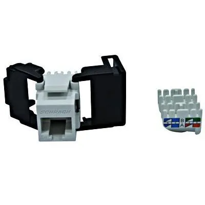 VISIO 50 CAT5 aljzat RJ45 keystone