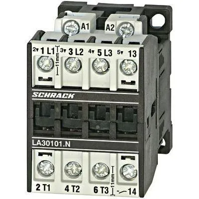 Mágneskapcsoló 25S 3P 230V 1Z SCHRACK 10A AC3, 25A AC1