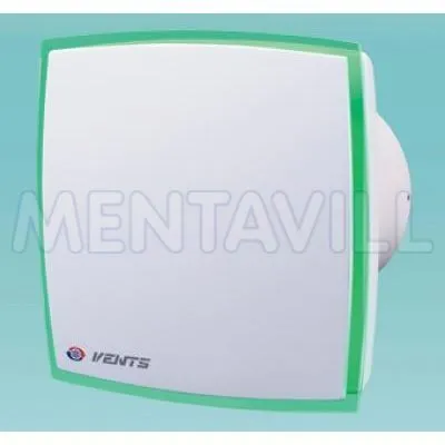 Ventilátor 100mm+kék LED vents 14W zárt előlap