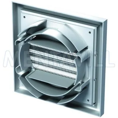 Ventilátor rács 154x154mm/d100/125/55x110 fix