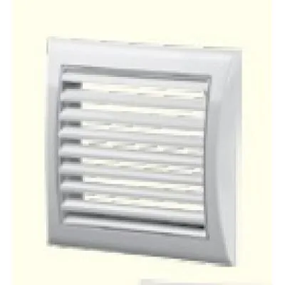 Ventilátor zsalu 193x188mm ívelt fix műa