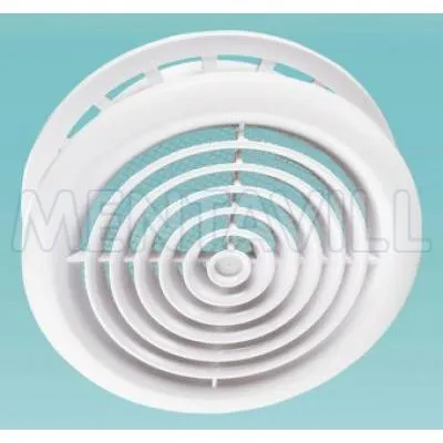 Ventilátor mennyezeti diffúzor 125mm kerek, szúnyoghálóval