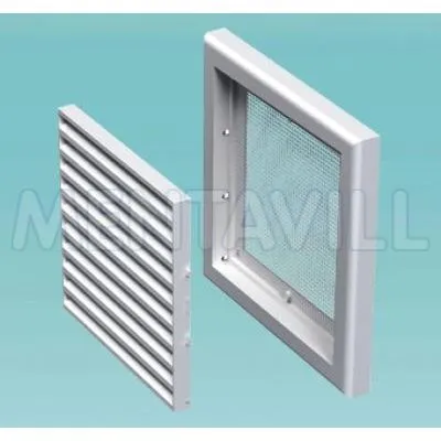 Ventilátor rács 250x250mm fix csavaros