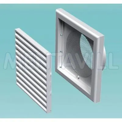 Ventilátor rács 250x250/d150mm fix