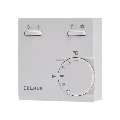 EBERLE RTR-E-6732 termosztát 5-30°C ki-be +hütés-fűtés kapcsoló.+/-0,5C°