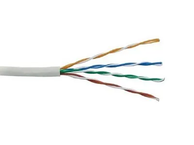 FTP (U/FTP) CAT5e 4x2x AWG24/1 RÉZ ÁRNYÉKOLT, SZÜRKE